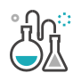 Icono de tubos de ensayo