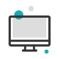 Icono de la pantalla del ordenador Icono de la pantalla del ordenador