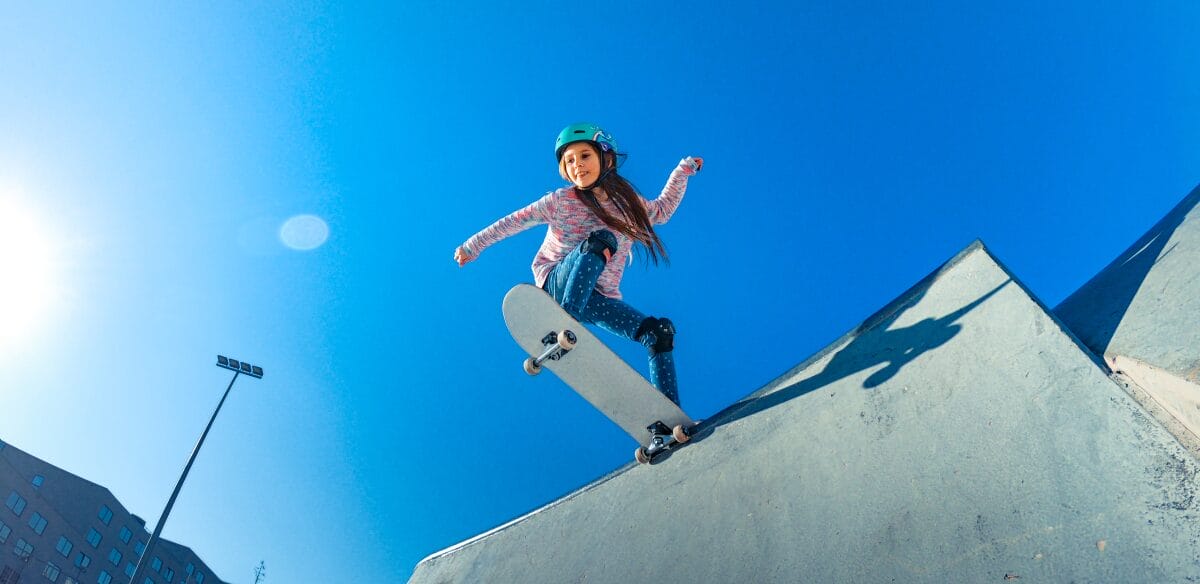 chica skate